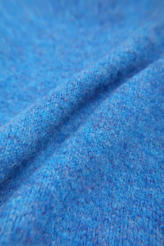 Twisted Bread Dog Alpaca-Feel Knit Skirt