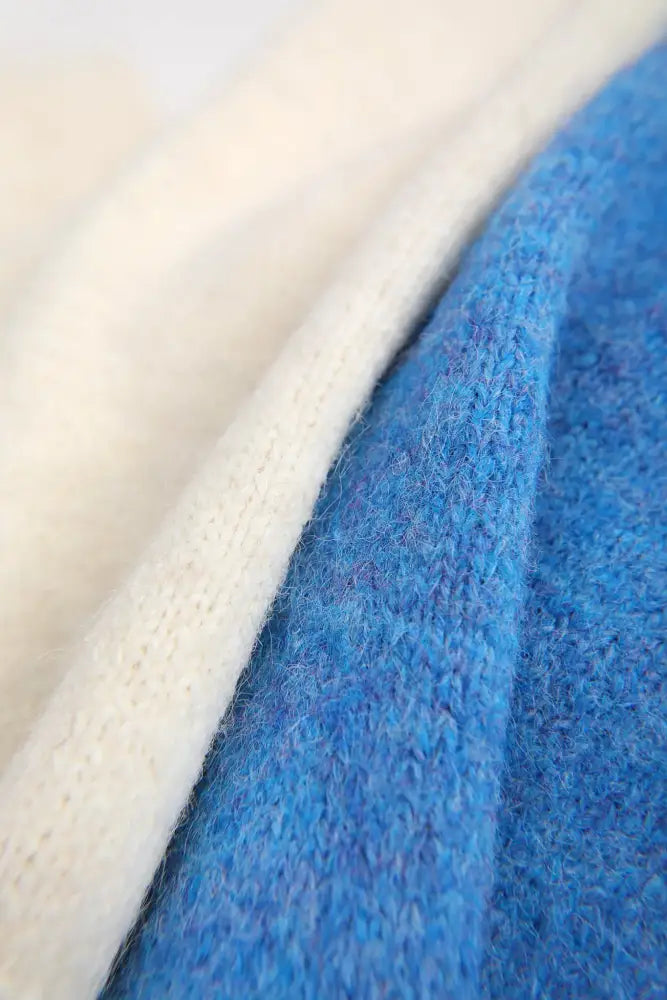 Twisted Bread Dog Alpaca-Feel Knit Sweater