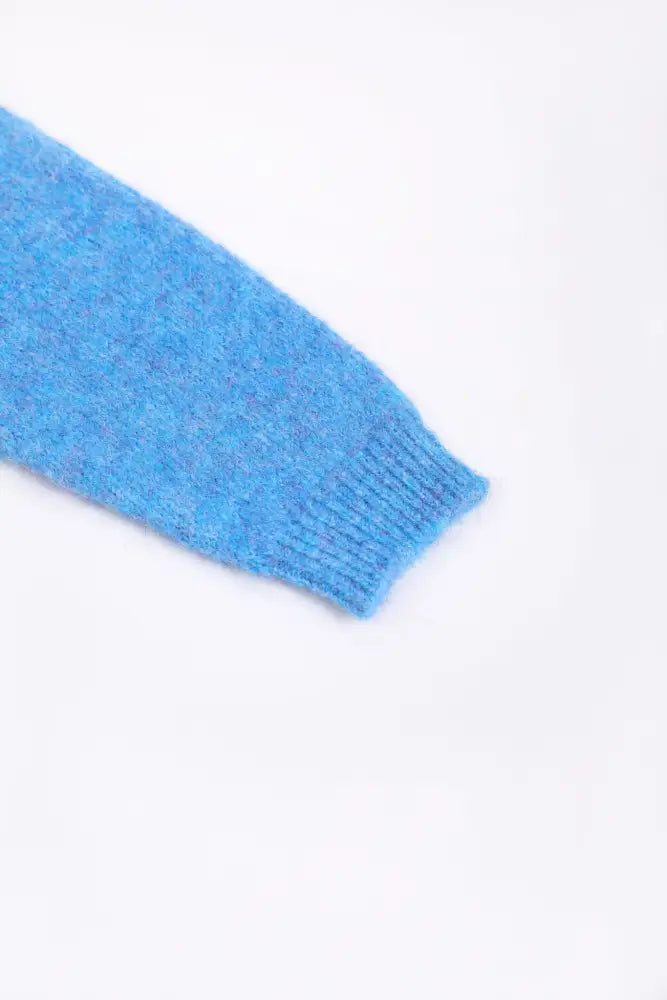 Twisted Bread Dog Alpaca-Feel Knit Sweater